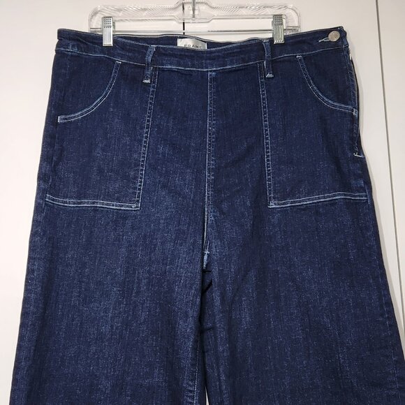 Frame Francoise Wide Leg Jeans Women's Size 34 Virgo - Picture 3 of 10